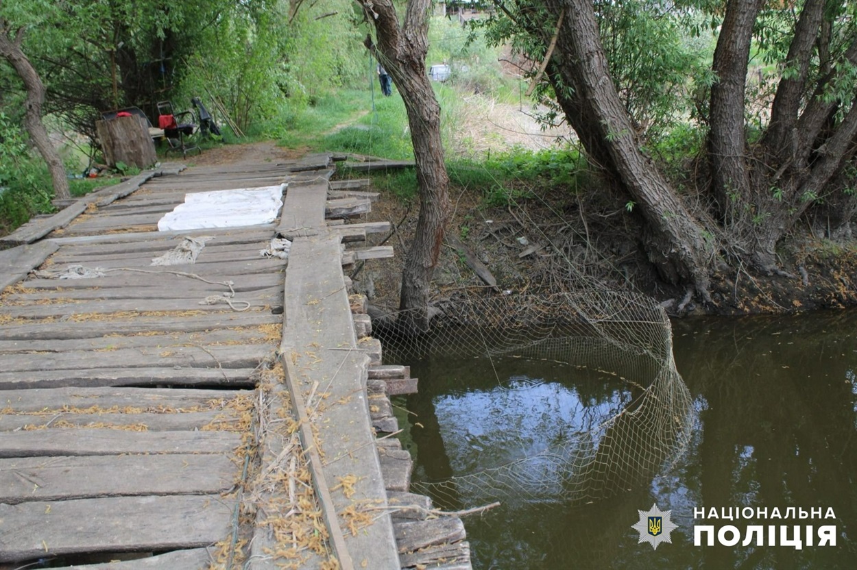 Спіймали браконьєра на озері Путрине, село Троїцьке