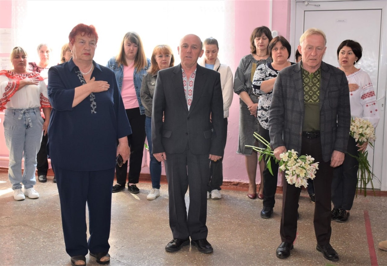 Відкриття меморіальної дошки загиблому воїну Біляївська громада