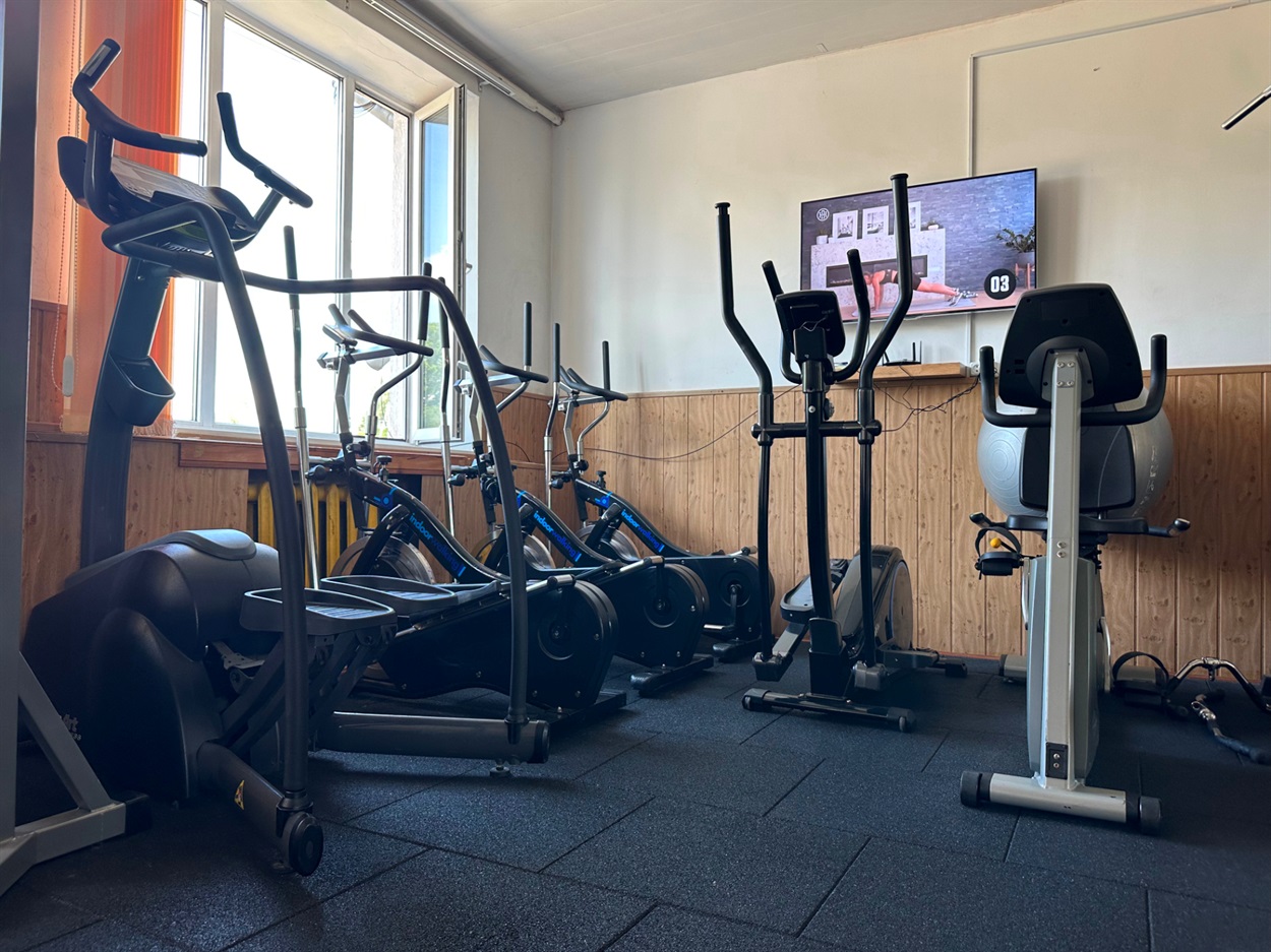 Кардіотренажери у спортзалі "Gravity Gym" у Біляївці