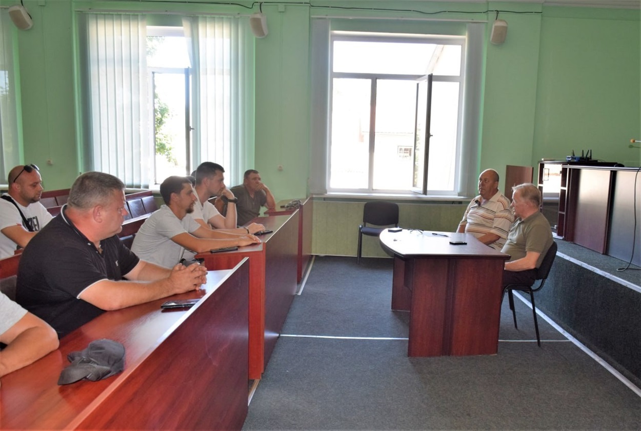 Під час зустрічі з ГО "Біляївська сомооборона"