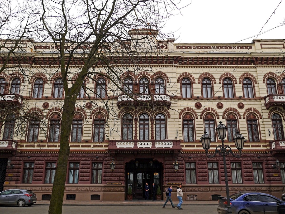 Готель «Лондонська», Одеса, архітектор Юрій Дмитренко