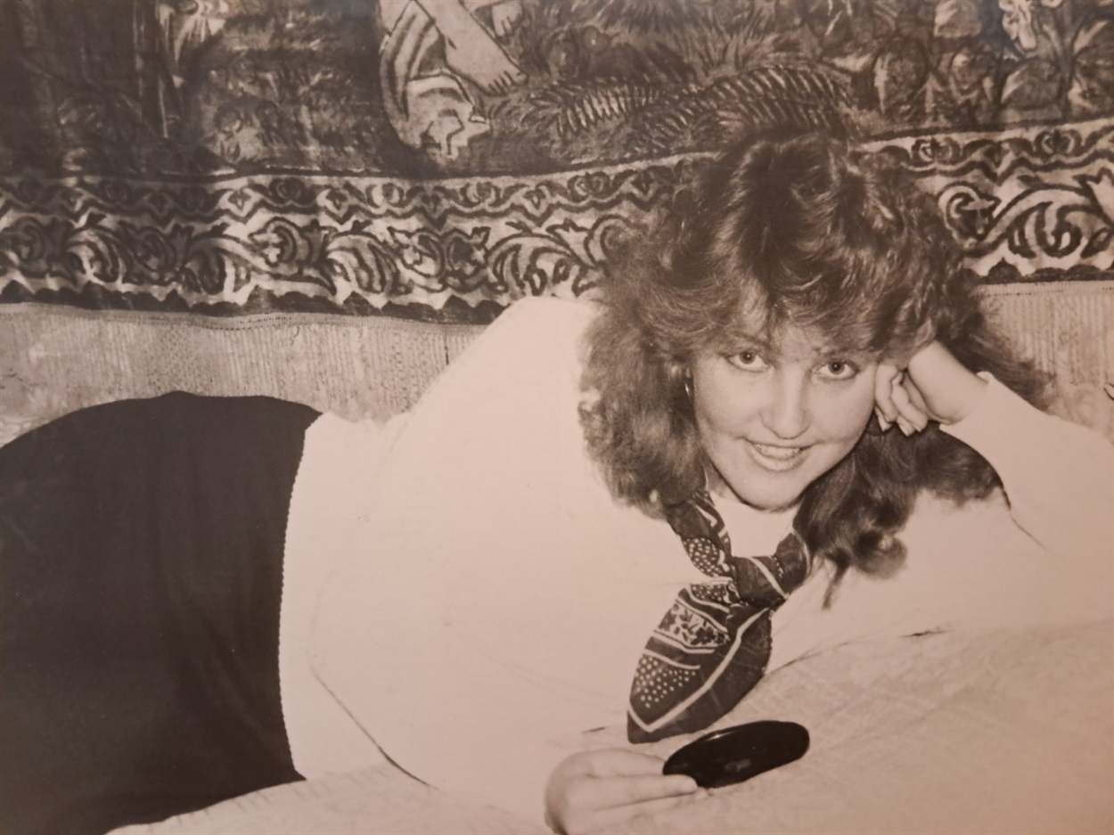 Оксана Персинська у студентські роки