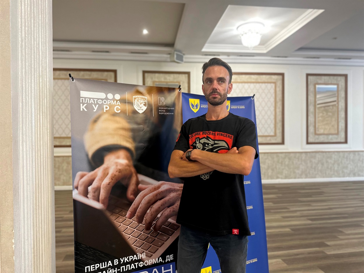 Микита Гавриленко, керівник з розвитку проєкту Центру підготовки операторів БпЛА “Крук”