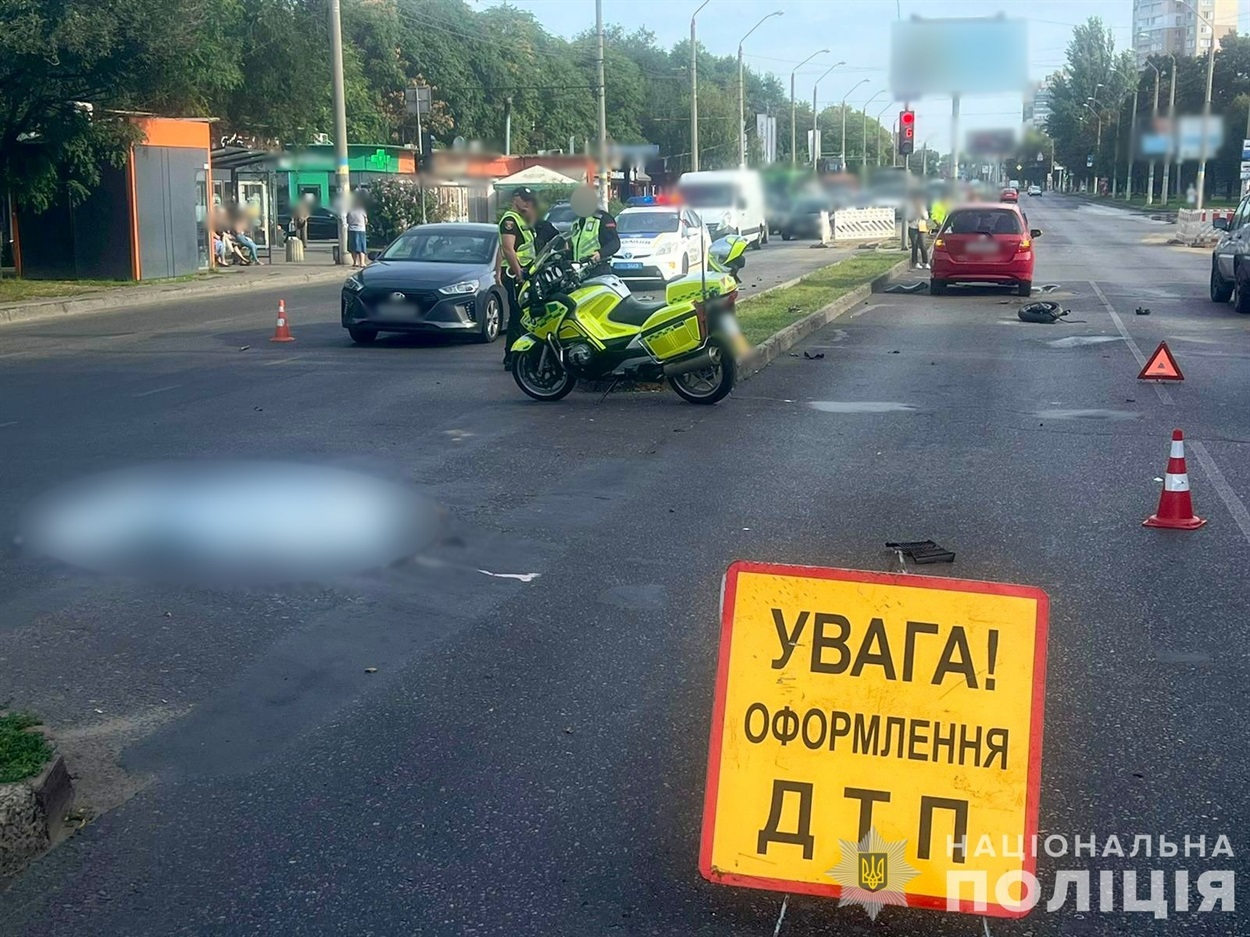 Смертельна аварія на проспекті Небесної Сотні, Одеса 10 вересня  