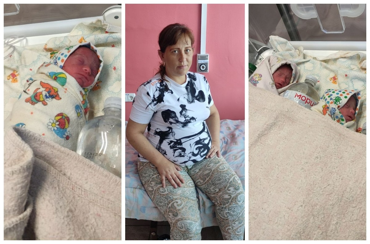 У пологовому відділенні Біляївської лікарні жінка народила трійню 
