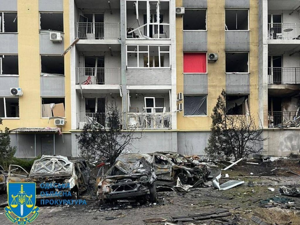 Наслідки дронової атаки на Одесу, Авангард 8-9 листопада 2024 