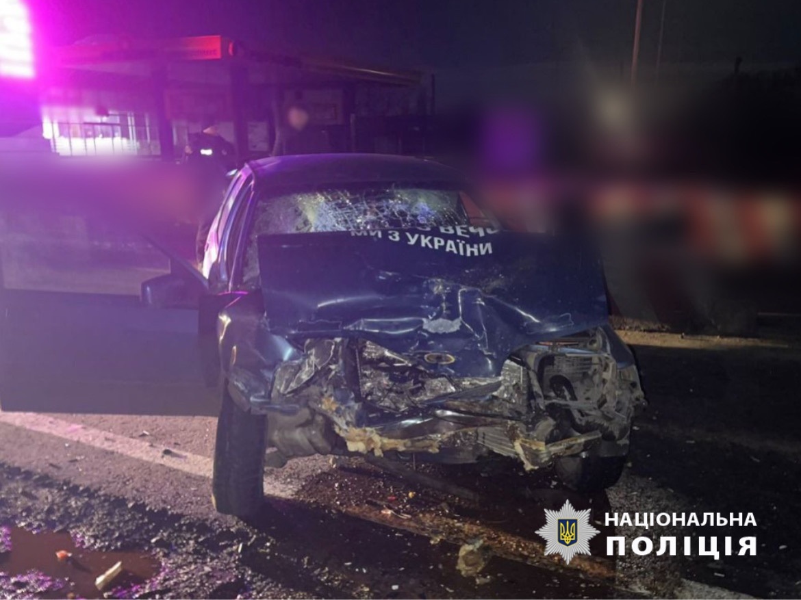 Аварія на блокпосту на Одещині, постраждало четверо людей 