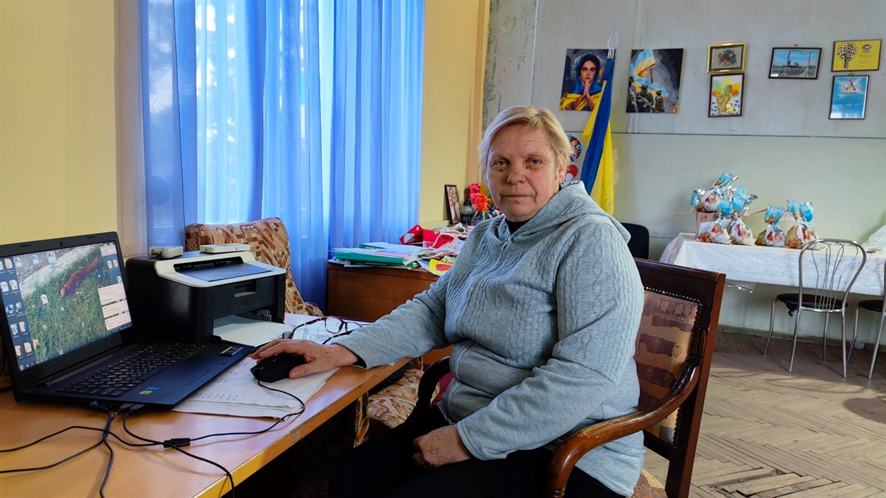 Директорка Повстанського БК Інна Лавренюк
