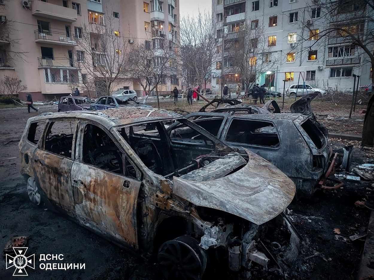 Наслідки атаки по Одещині 28 січня 2025