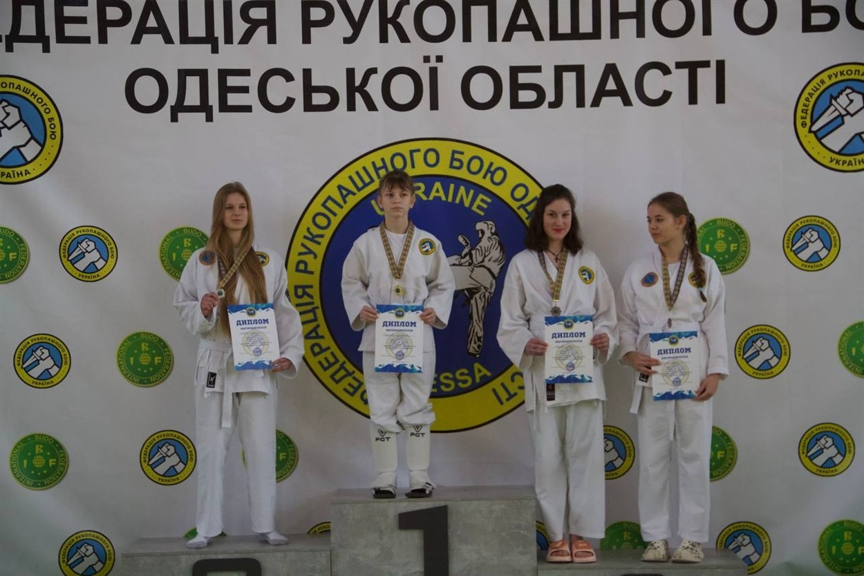 Нагородження призерів турніру з рукопашного бою, село Маяки Одеський район