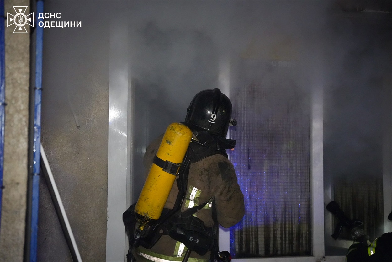 Пожежа у Великому Дальнику, Одеський район 