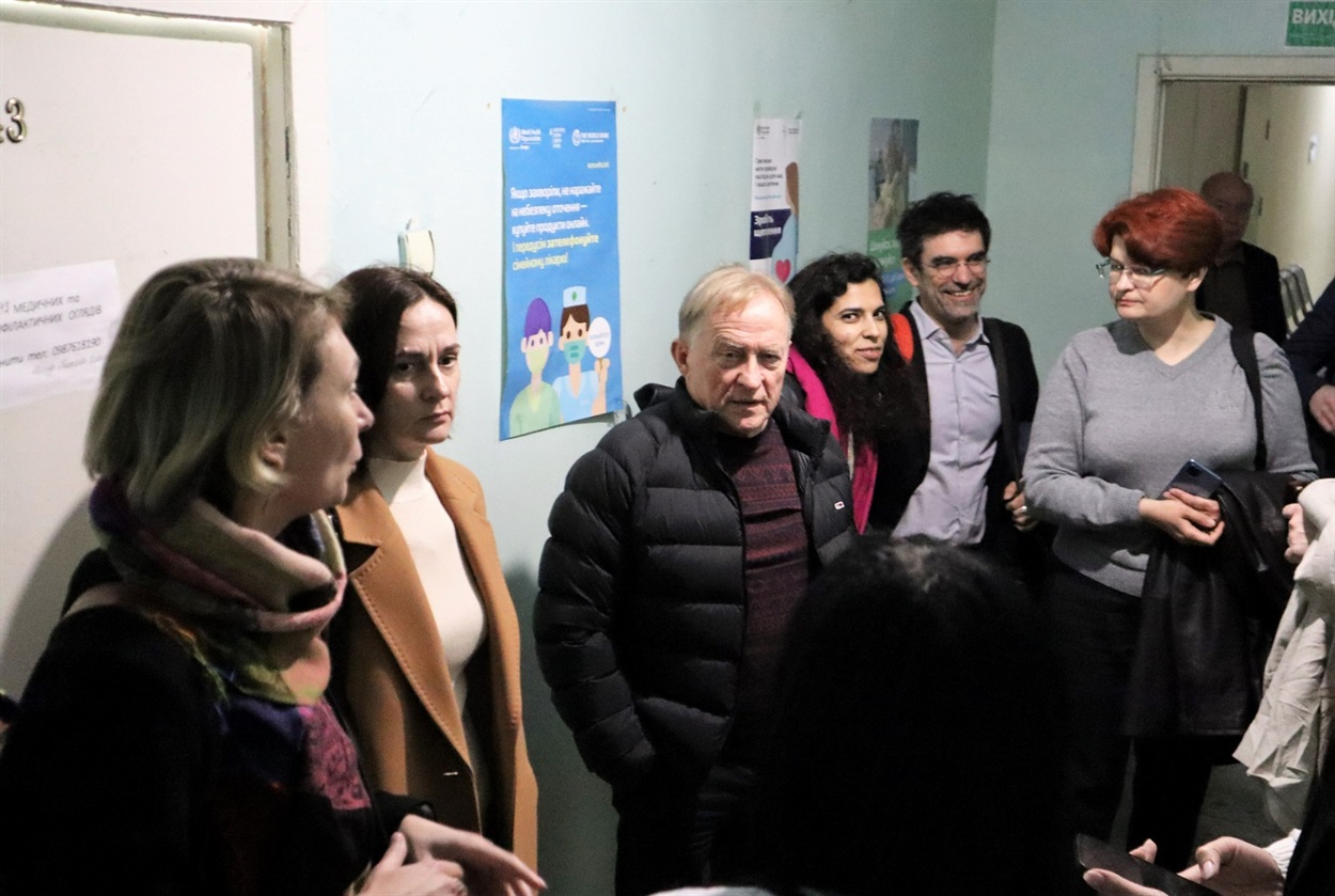 У Біляївській лікарні з'явиться реабілітаційне відділення. Зустріч з іноземною делегацією