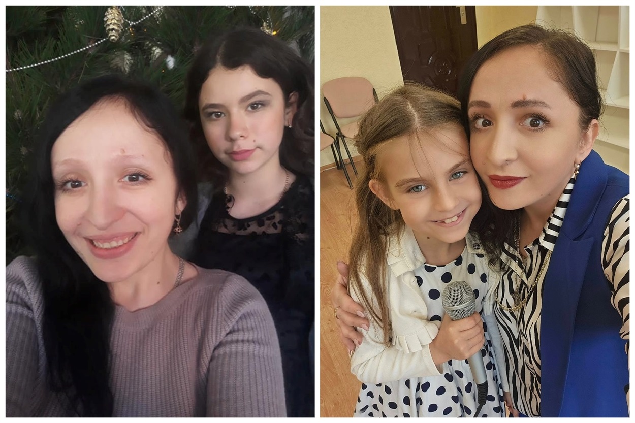 Інна Лупашко зі своїми учнями