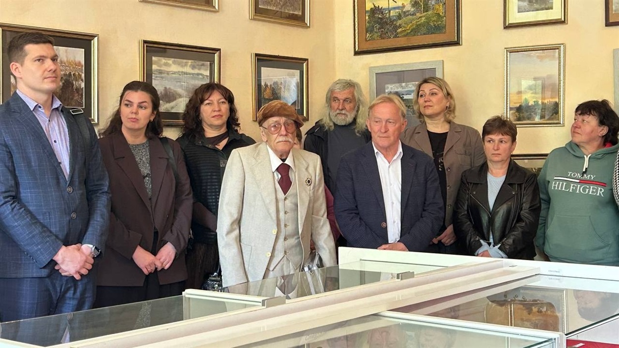 Урочистості до 40-річчя Музею Чистої Води, виставка Валерія Сирова Біляївка