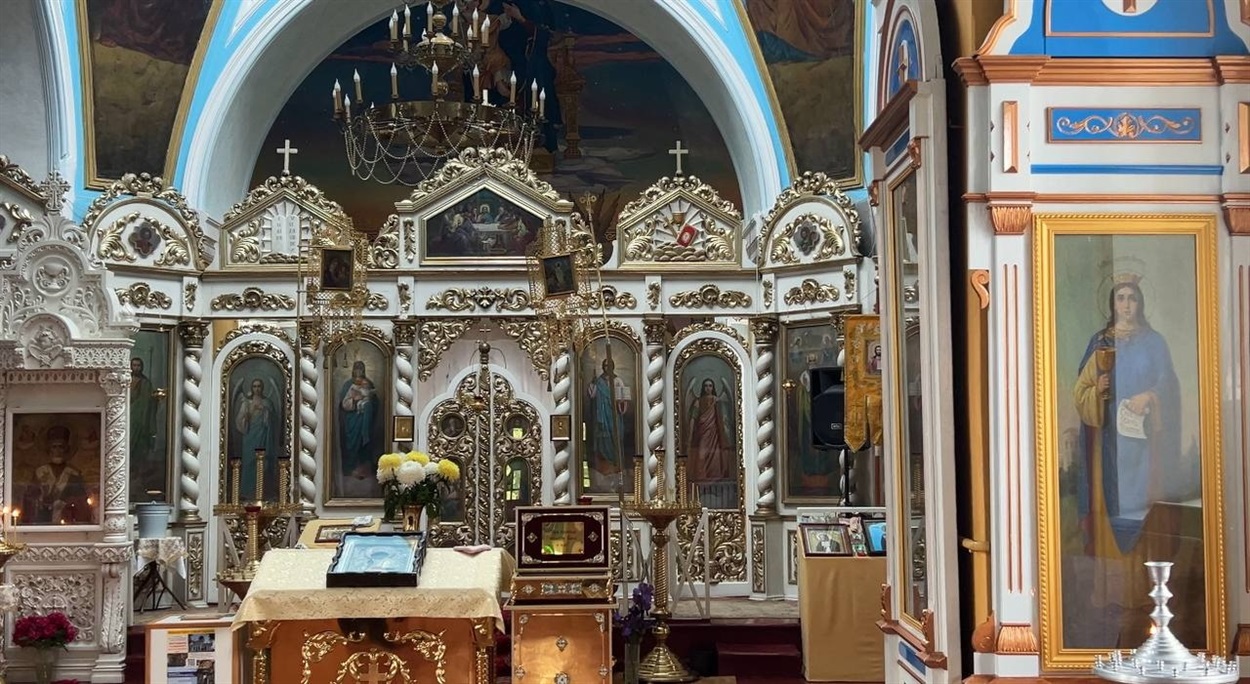 Іконостас в Свято-Миколаївському храмі Біляївка