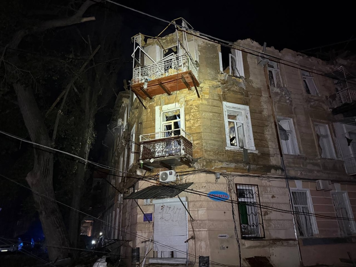 Наслідки ворожої атаки Одеси 10 червня
