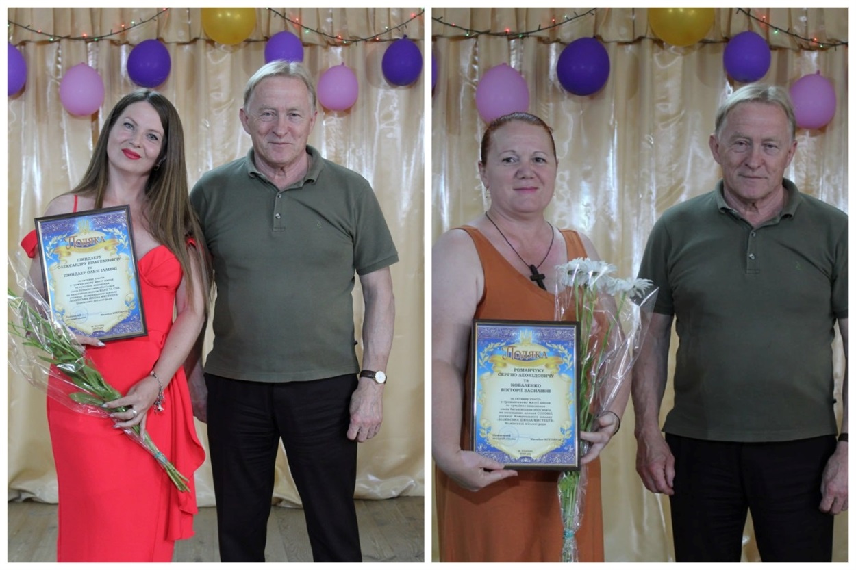 Подяки батькам випускників мистецької школи Біляївка