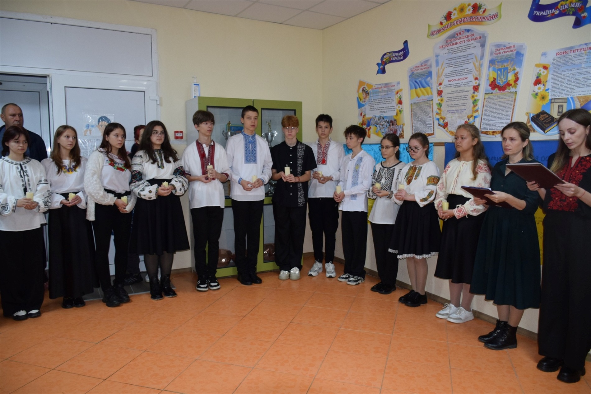 У Біляївському ліцеї №2 відкрили меморіальні дошки випускникам-Героям, які віддали життя за Україну