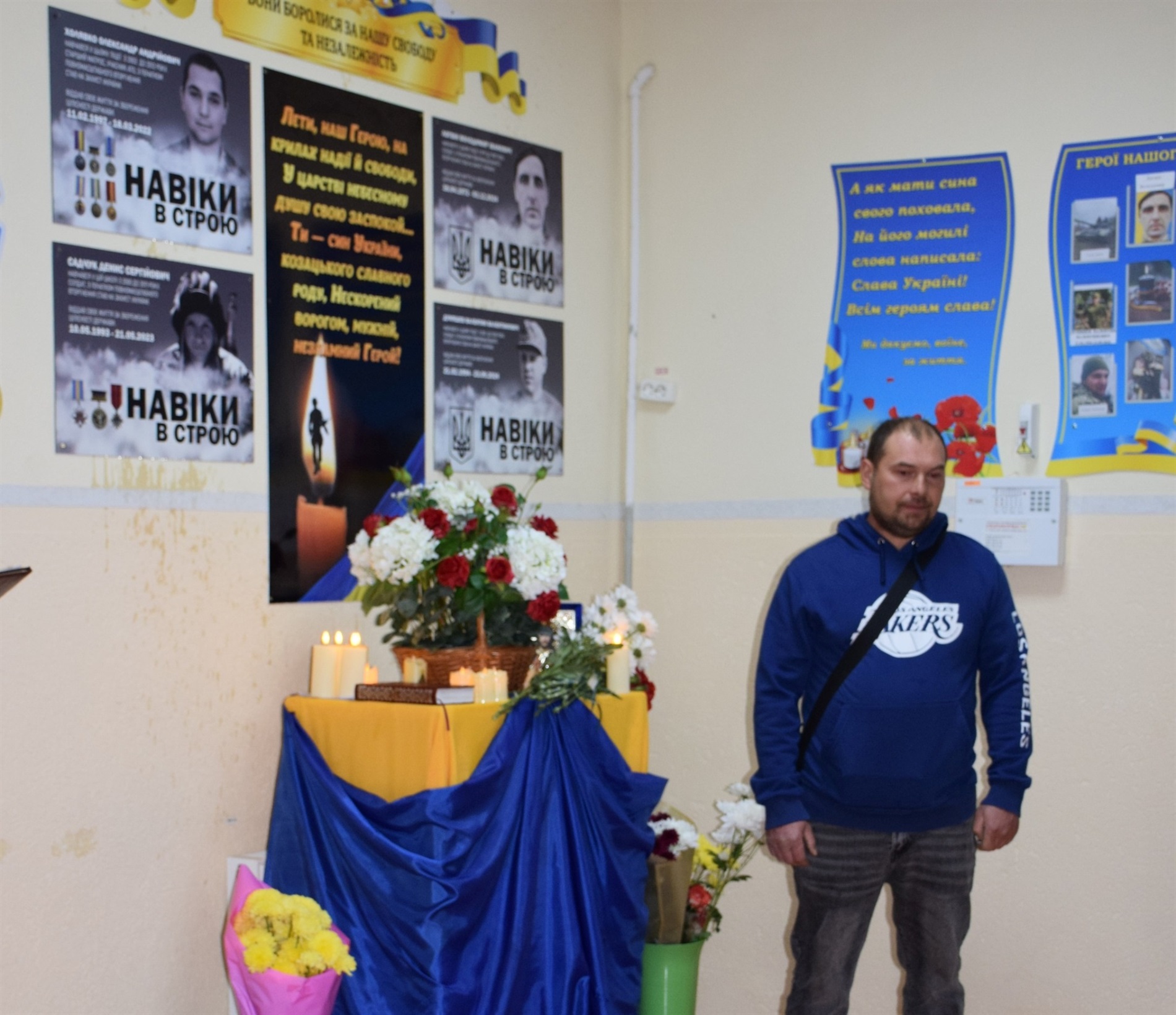У Біляївському ліцеї №2 відкрили меморіальні дошки випускникам-Героям, які віддали життя за Україну