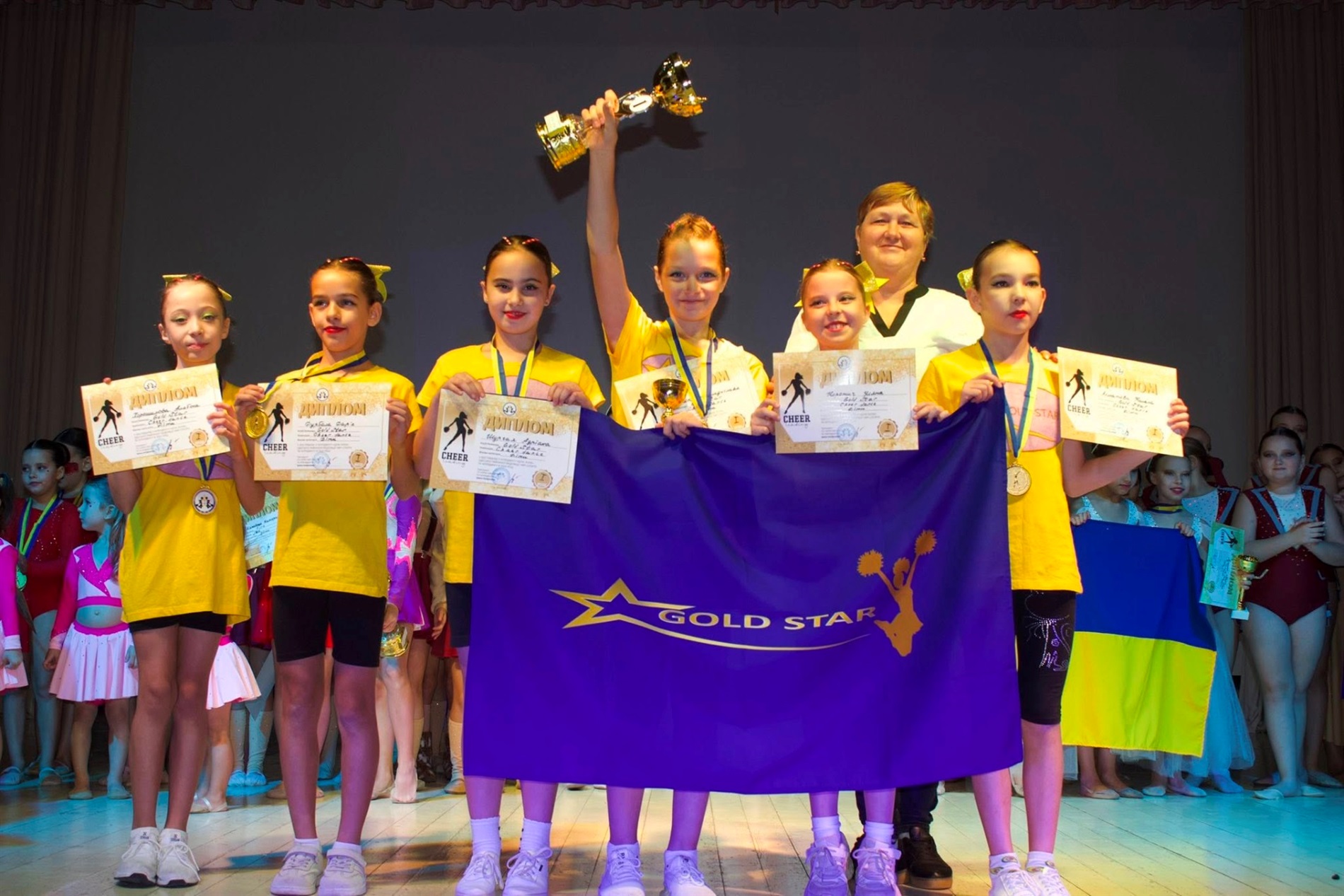 У Біляївці відбувся фестиваль черлідингу «Біля лілія»