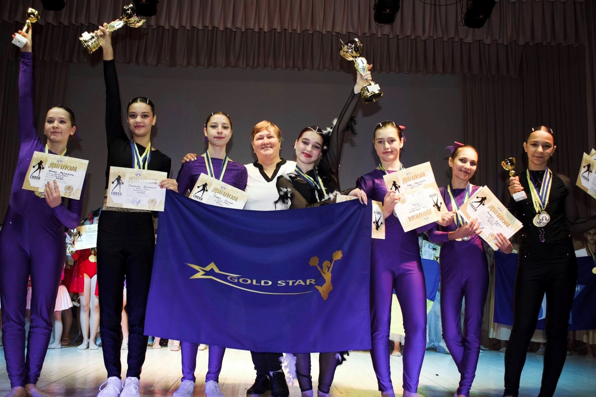У Біляївці відбувся фестиваль черлідингу «Біля лілія»