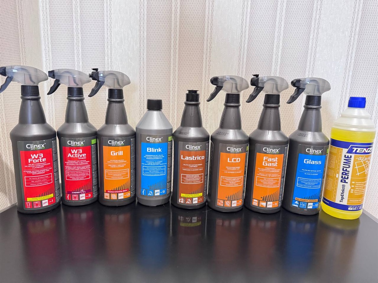 Засоби клінінгової компанії "Spark Lab"