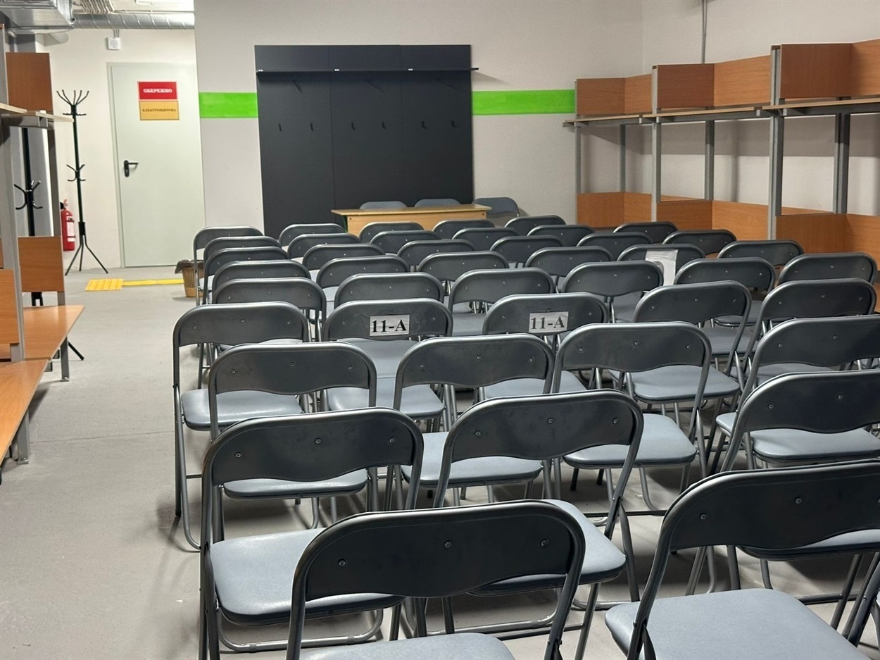 Капітальний ремонт підвального приміщення (найпростіше укриття) Мирненського будинку культури, с. Мирне, Біляївська міська громада, Одеський район, Одеська область: після ремонту