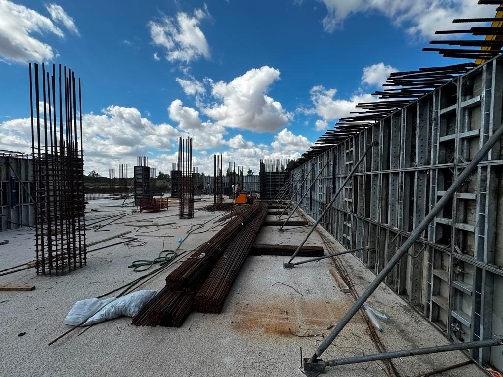 Укриття на етапі будівництва