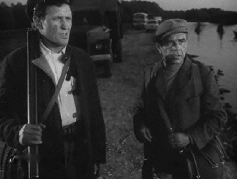 Кадри з фільму "Погоня" 1963-64 рік, який знімали у Біляївці