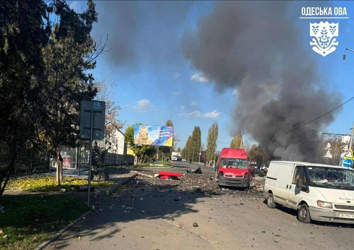 Удар по Чорноморську 14 листопада