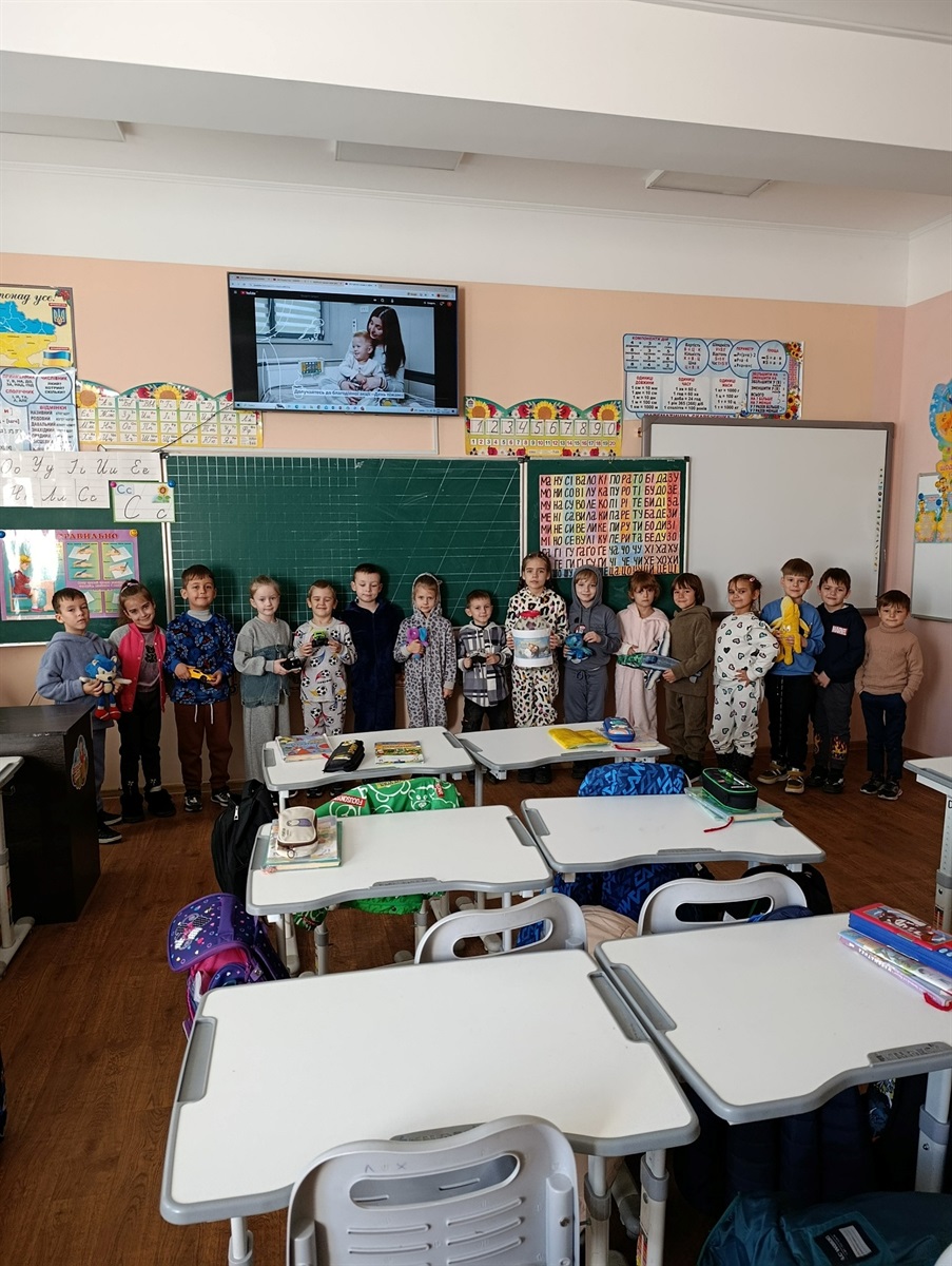 Біляївський ліцей №2 долучився до акції "День піжам" і збирав кошти для Охматдиту