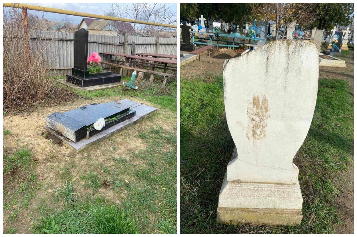 У Біляївці підлітки пошкодили пам'ятники