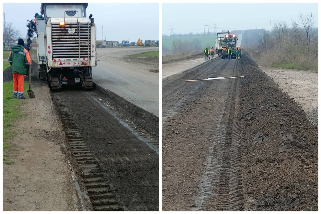 Ремонт дороги Біляївка-Вигода