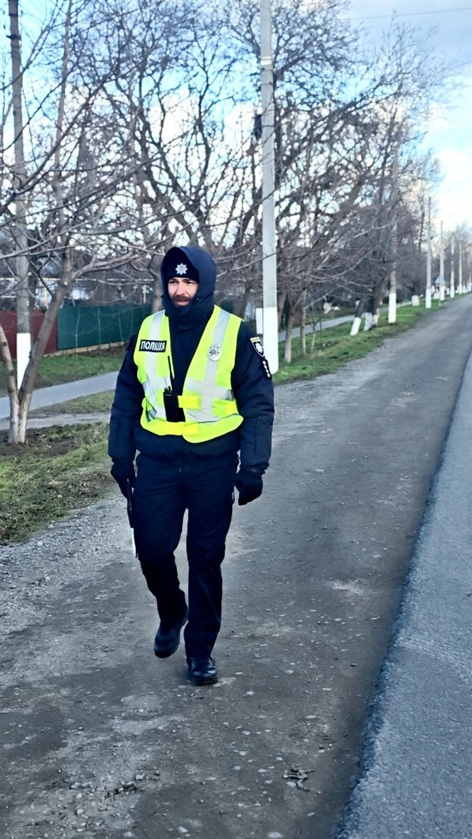 Павло Кучеренко - поліцейський офіцер Біляївської громади