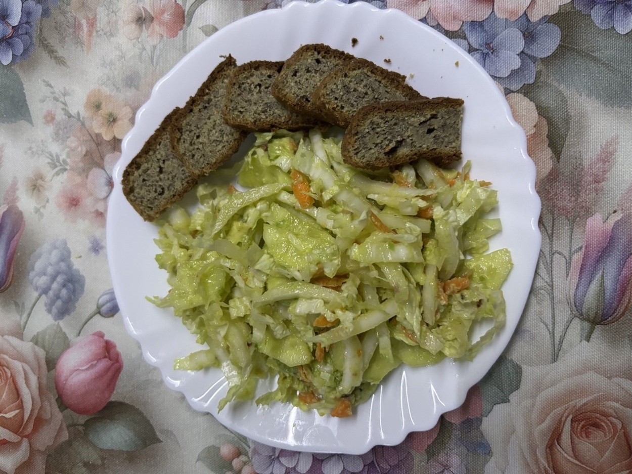 Вегетаріанська страва, яку готує Олена