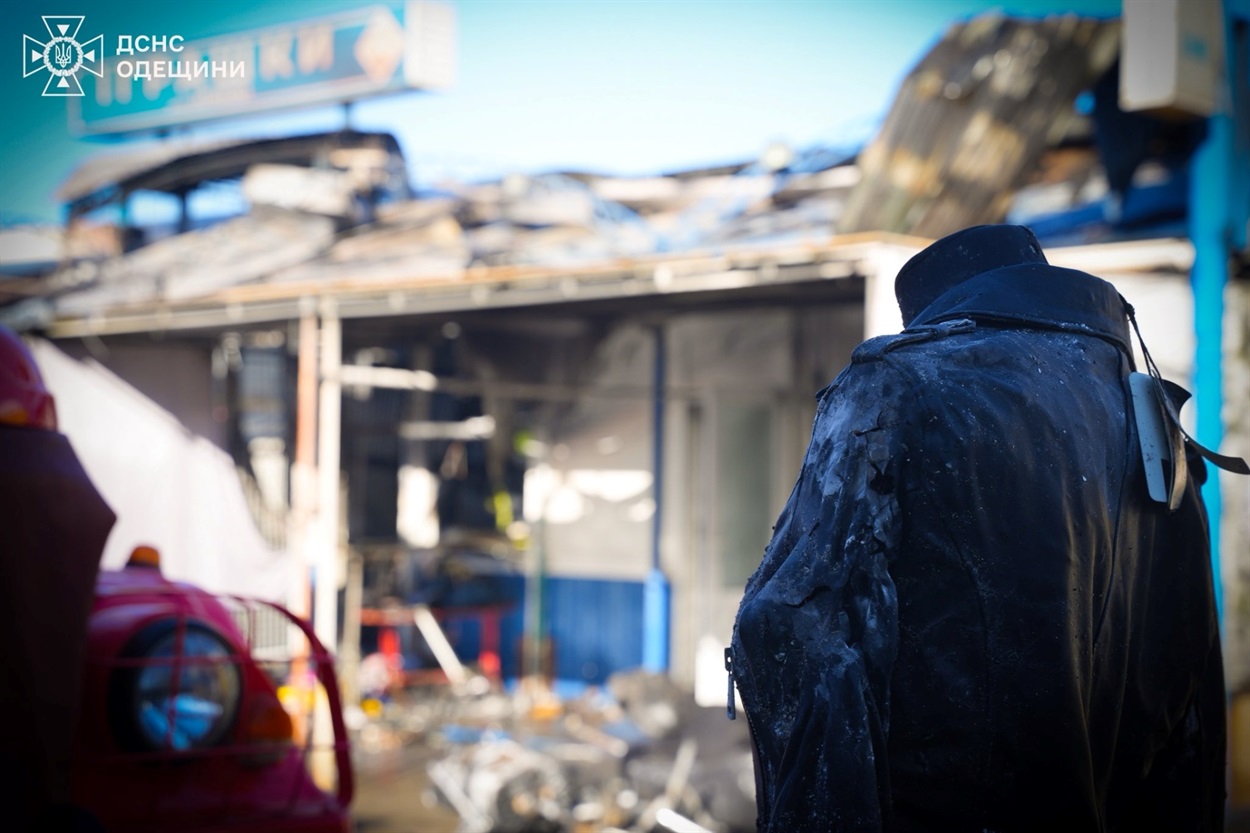 Пожежа на «7-му кілометрі»: горіли торгівельні павільйони