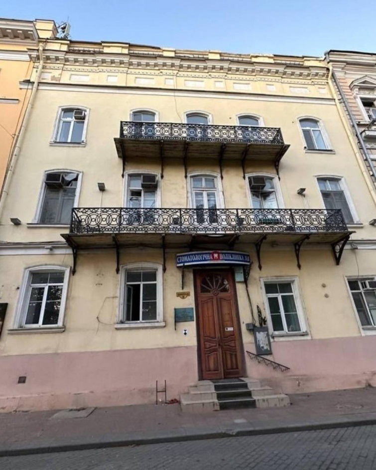 Будинок Зонтага: наслідки останнього ракетного обстрілу Одеси.
