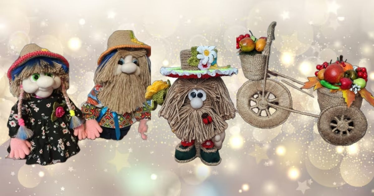 Любов Дибко з Градениць почала в’язати іграшки для онучки: тепер створює десятки хендмейд виробів