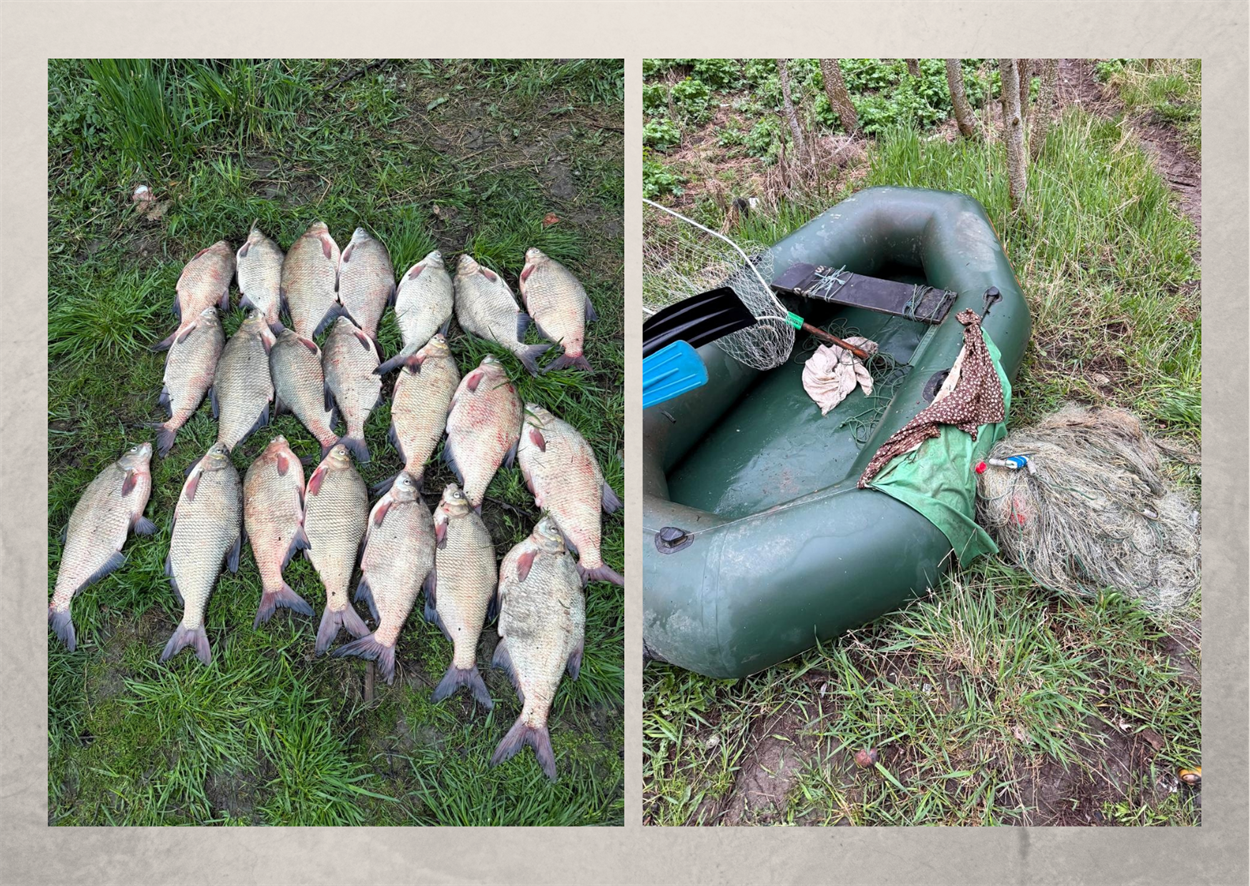 Затримали браконьєра на річці Турунчук Одещина