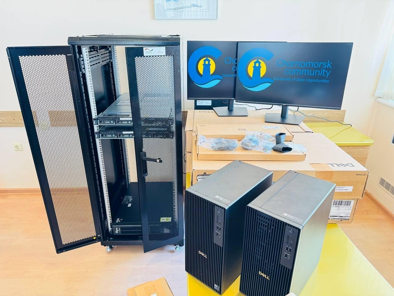 Цифрова трансформація: Чорноморськ отримав сучасне обладнання для містобудування