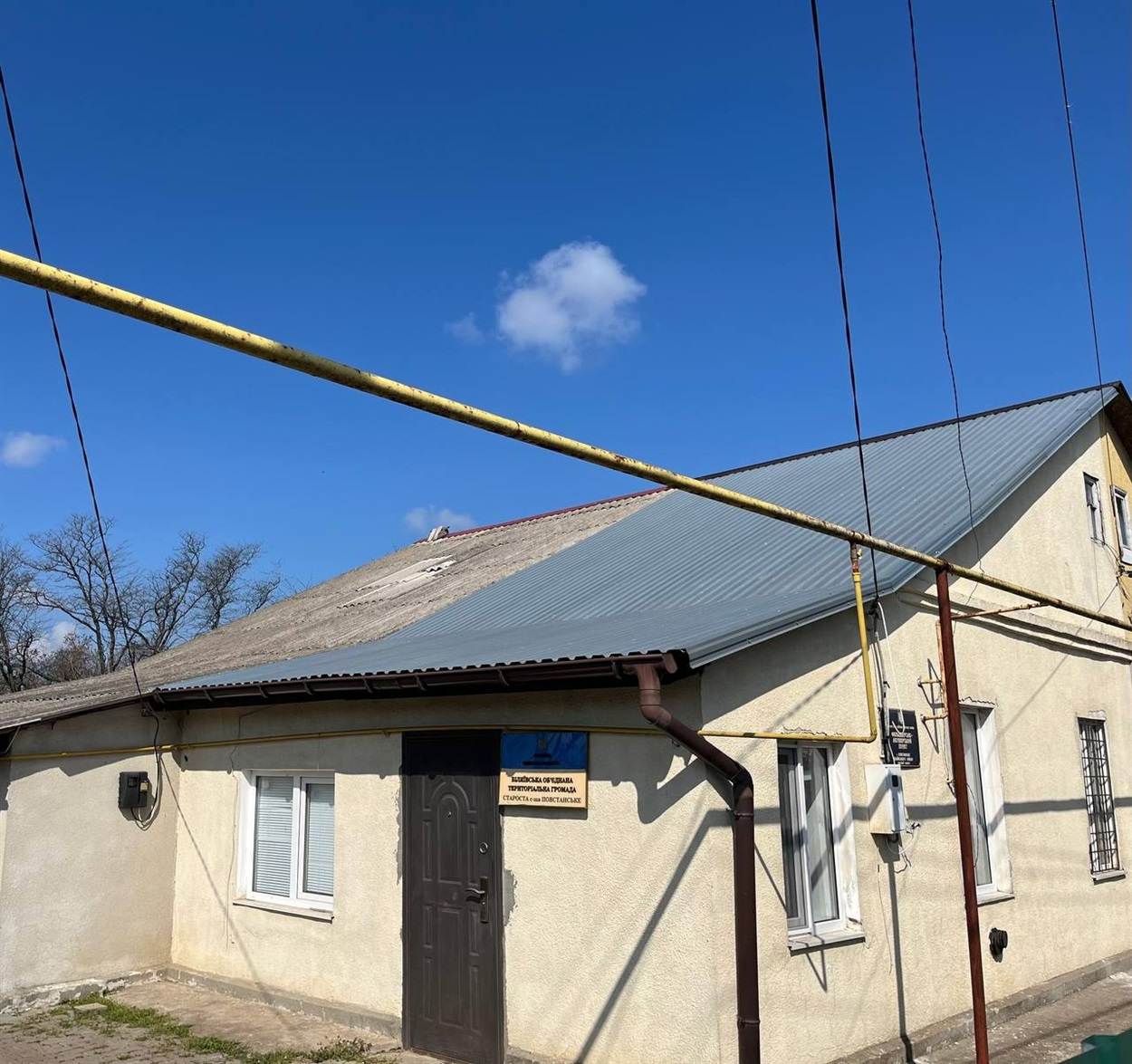 Будівля колишнього ФАПу в селі Повстанське