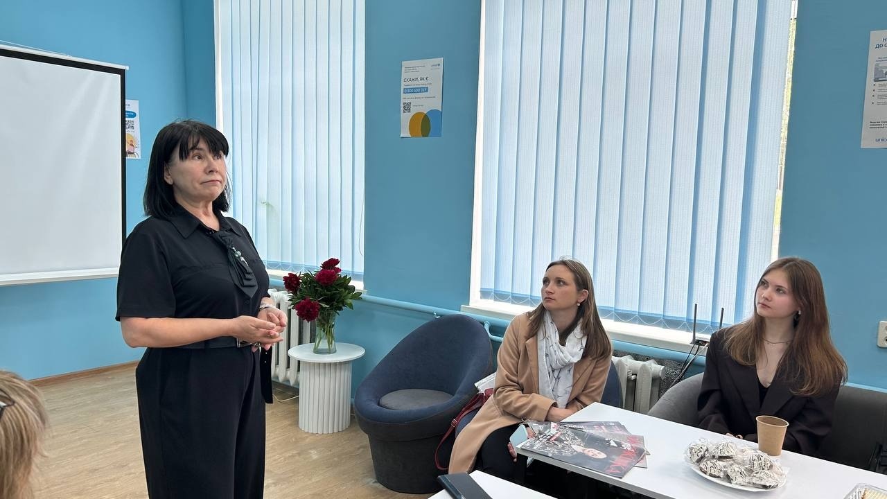«Жінка» напише про Біляївку: у місті відбулася зустріч із головною редакторкою журналу