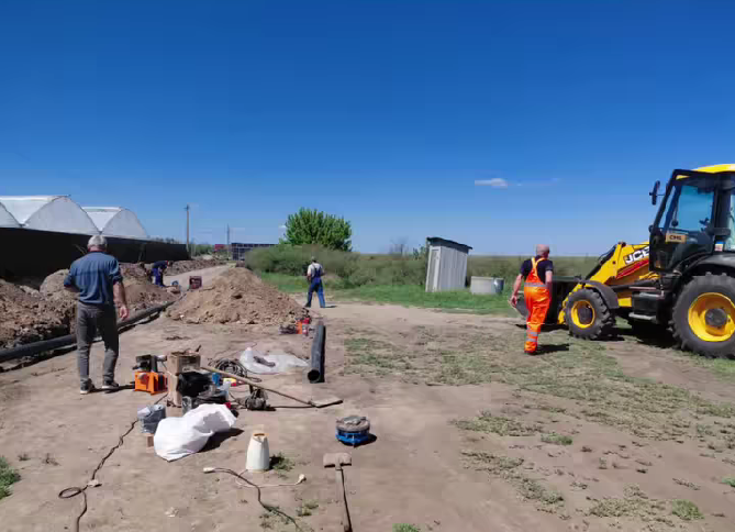 У Великому Дальнику оновлюють аварійний водогін за підтримки ЮНІСЕФ