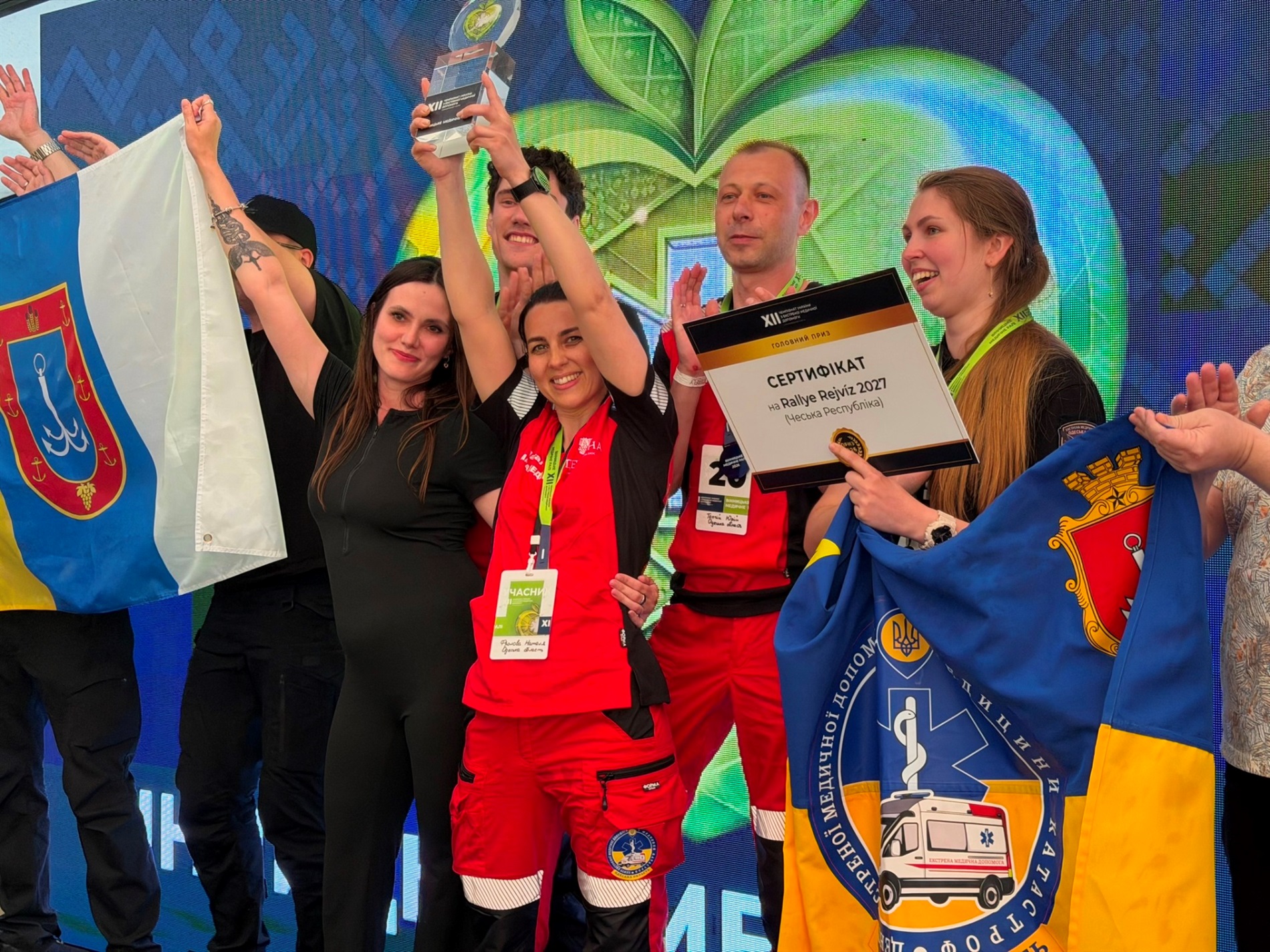 «Медичні ралі» 2026: бригада з Одещини розгромила суперників