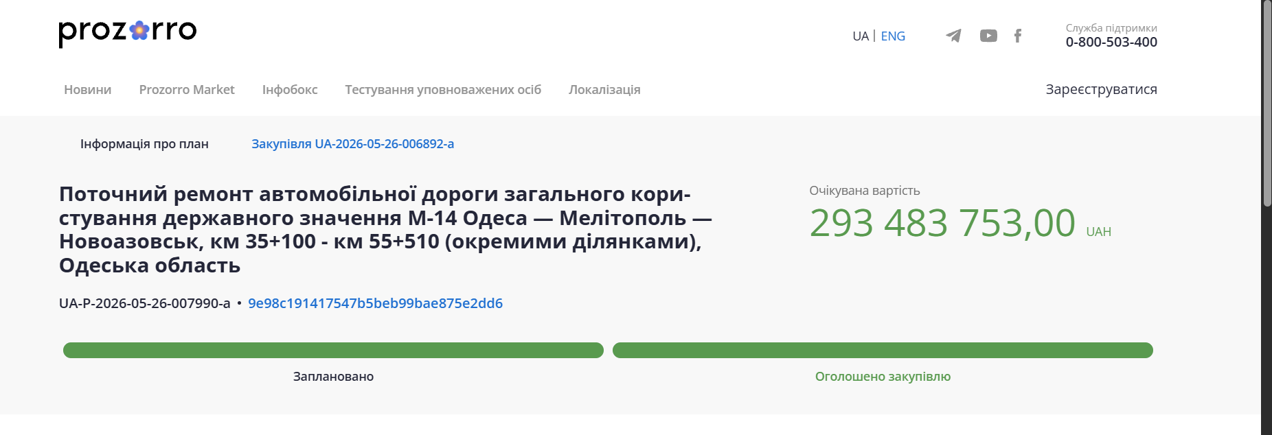 Ремонт доріг в Одеській області: на яких чекати оновлення