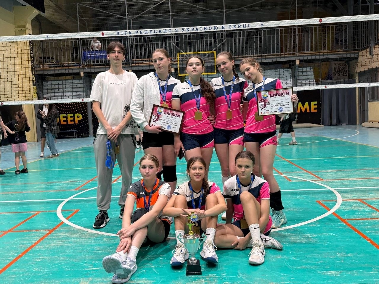 Волейбол Junior Fest: біляївська команда виборола срібло
