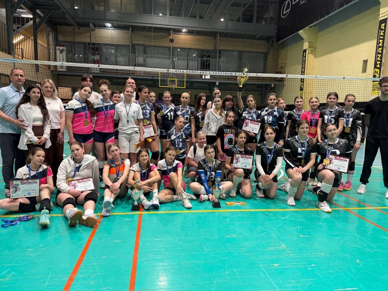 Волейбол Junior Fest: біляївська команда виборола срібло