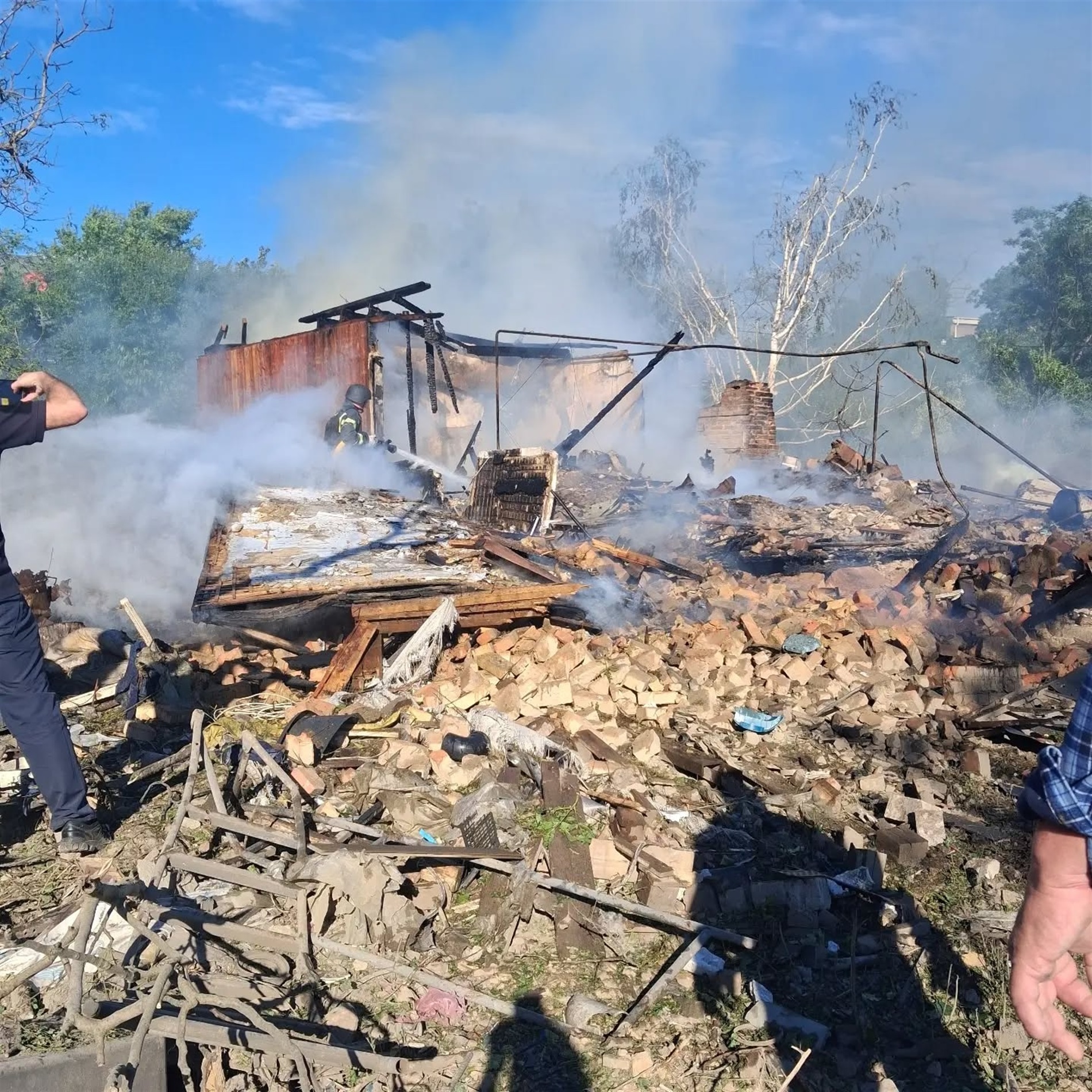 Біляївка.SOS: ворожа ракета вщент знищила будинок екологині з Маяків Юлії Тернової