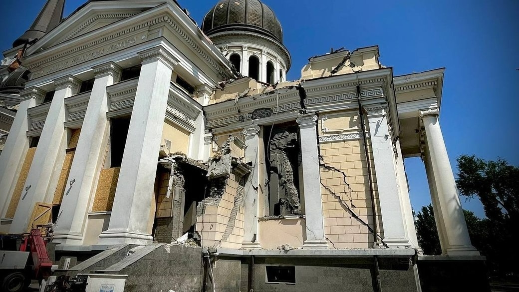 Наслідки атаки на Спасо-Преображенський собор в Одесі, 2023 рік 