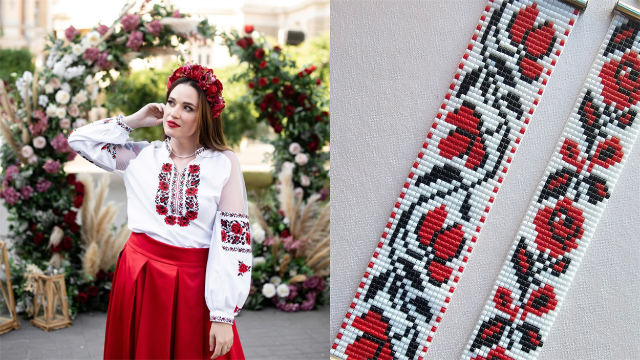 Альвіна Кобзар - майстриня з бісероплетіння, яка відкриває українську культуру для світу
